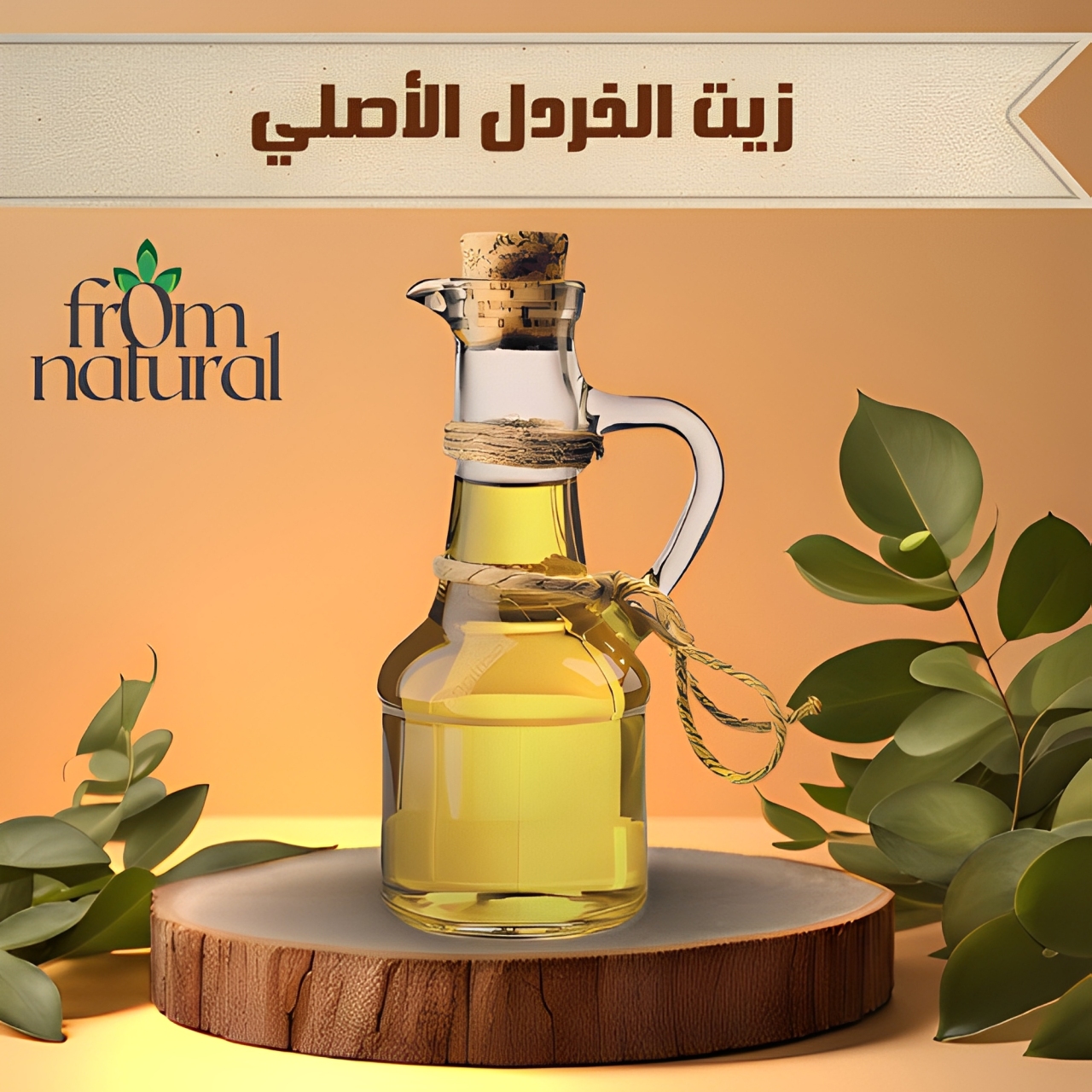 زيت الخردل أصلي 100% فروم 